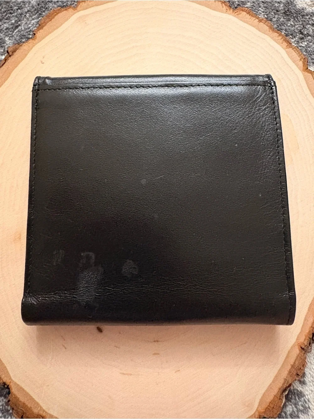 CHANEL Black Quilted CC Logo Card Holder